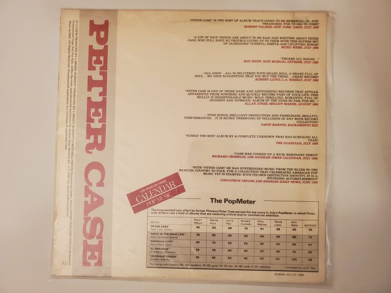 Peter Case Peter Case vinyl record